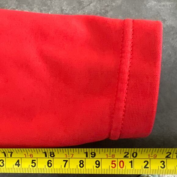 Jack Wolfskin At Home Outdoors 2XL Red Zip Up Softshell Jacket - Picture 7 of 7